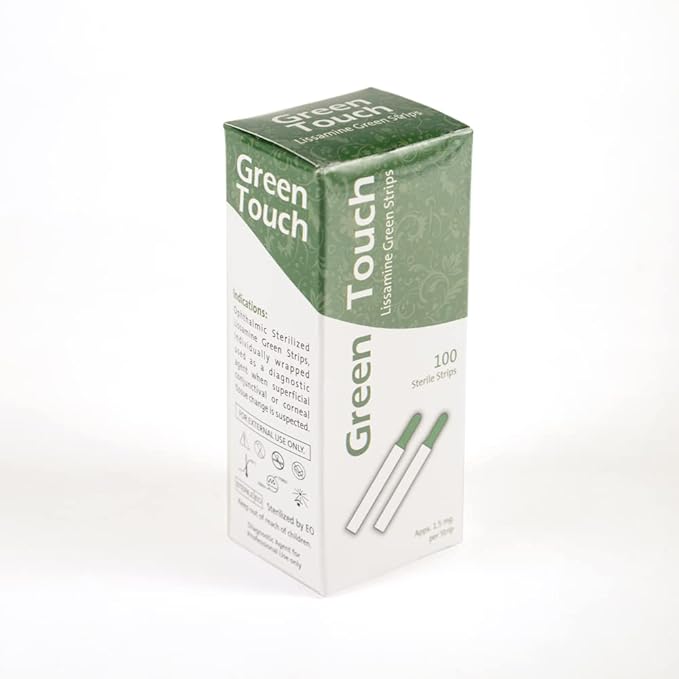 Ophthalmic Green Touch (Lissamine Green Strips) 1000 by