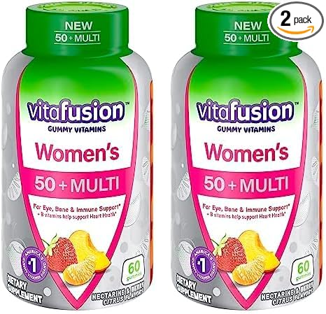 Vitafusion Women's 50+ Multivitamin Daily Support 60 Count 2)