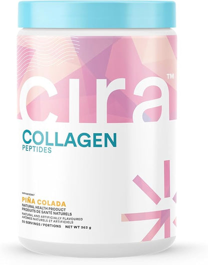 Cira Glow-Getter Collagen Peptides Powder for Women 30 Servings,