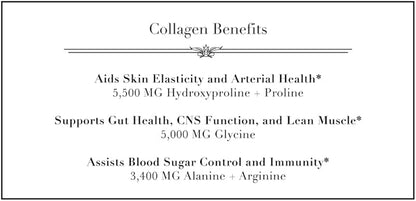 Norcal Hydrolyzed Collagen Peptides, 12oz 20g Protein, 0g Carbs/Fat