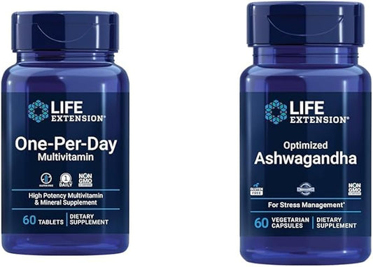 Life Extension One-Per-Day Multivitamin 60 Tablets 60 Capsules
