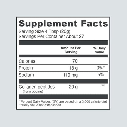 Vital Proteins Collagen Peptides Powder, Promotes 19.3 OZ