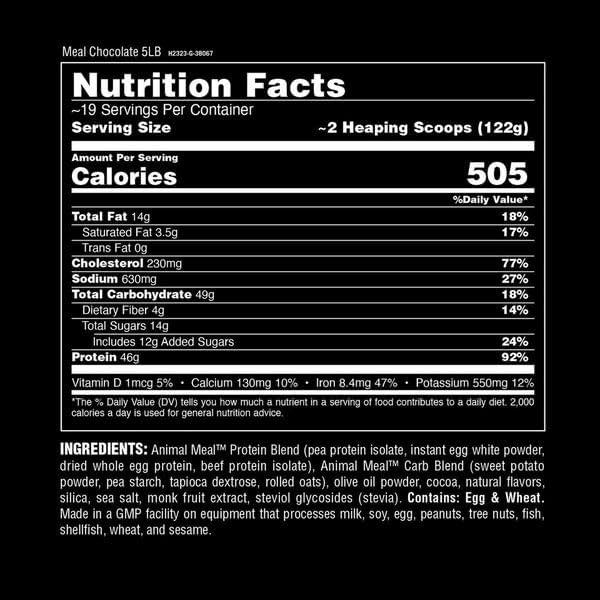 Animal Meal - All Natural High 5 Pound (3930)