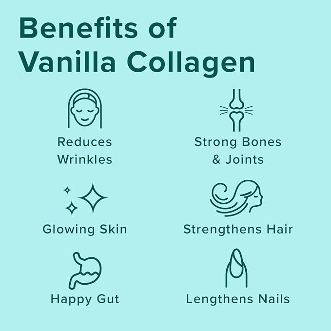 Further Food Vanilla Collagen Peptides Powder, 1 & 3 Protein, 10.37 oz