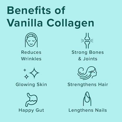 Further Food Vanilla Collagen Peptides Powder, 1 & 3 Protein, 10.37 oz