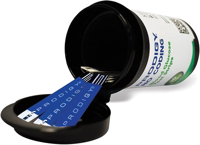 PRODIGY No Coding Blood Glucose Test 50 Strips