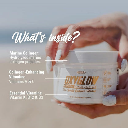 EHP Labs OxyGlow Natural Marine Collagen Powder 30 Serves