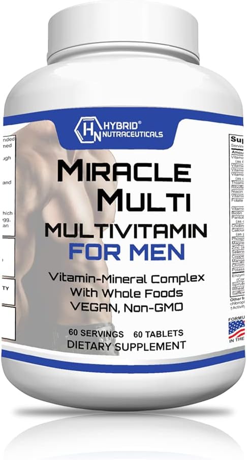 MiracleMulti One a Day Men's Multivitamin-Multimineral (60 Day