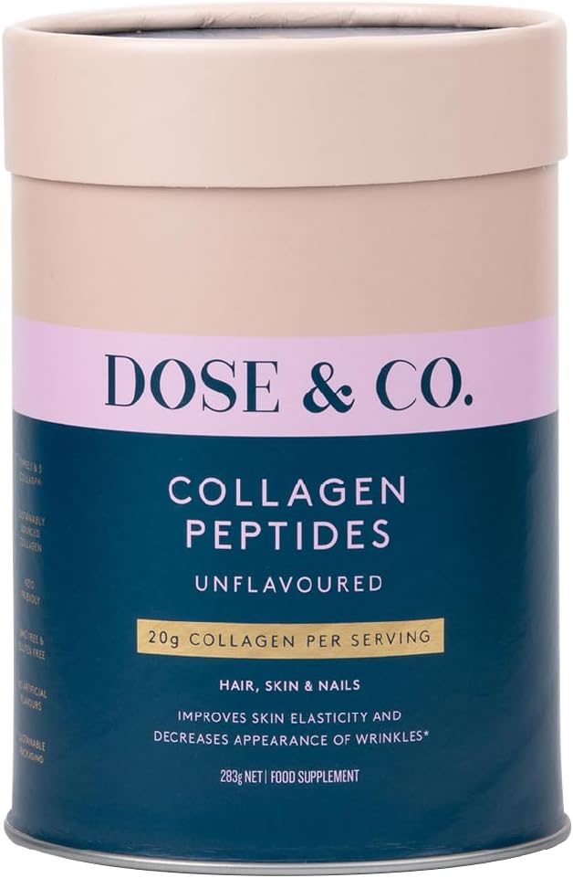 DOSE & CO. Pure Collagen Peptides 10oz Powder