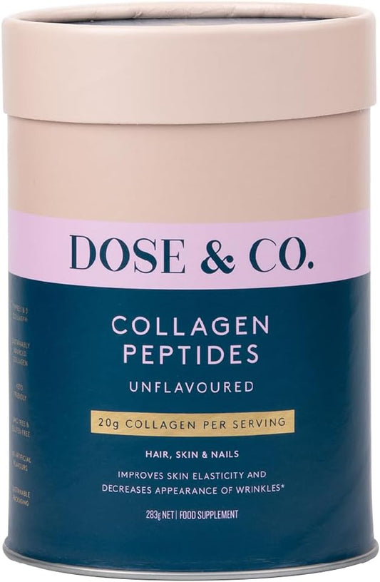 DOSE & CO. Pure Collagen Peptides 10oz Powder
