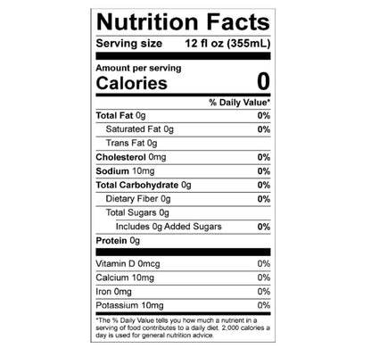 JUNO Cruise Unflavored Sparkling Mineral Water with Celtic Salt, Potassium, and Calcium, Premium Hydration Drink, 12 Pack