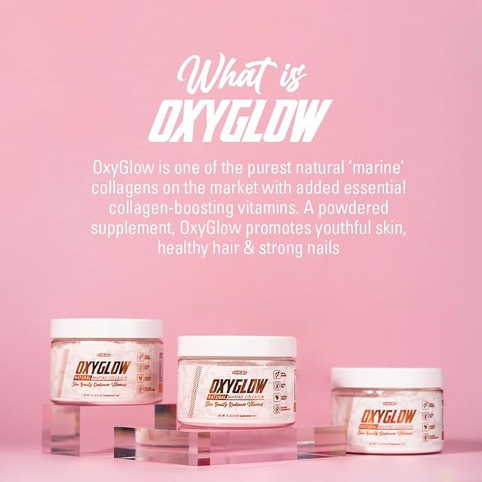 EHP Labs OxyGlow Natural Marine Collagen Powder 30 Serves