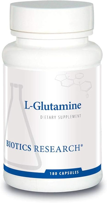 Biotics Research L Glutamine, Gastrointestinal Health, 180 capsules