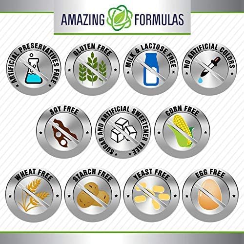 Amazing Formulas Advanced Collagen Supplement 1600 Mg 180 Capsules