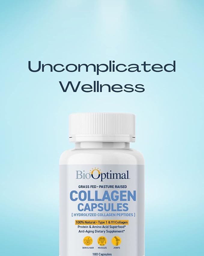 Collagen Peptides Capsules (180 Capsules)