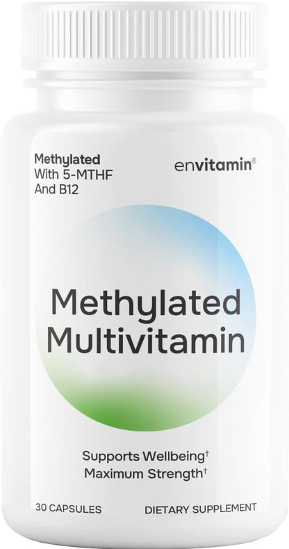 Methylated Multivitamin Multimineral Complex L Methylfolate, 30 Count