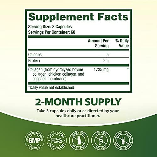 Multi Collagen Pills 1735mg -180 Collagen (60 Servings)