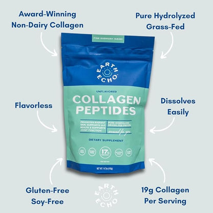 Earth Echo Organic Collagen Peptides Powder