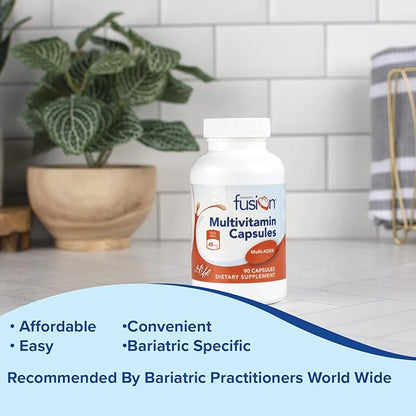 Bariatric Fusion High ADEK Multivitamin with Iron 90 Capsules