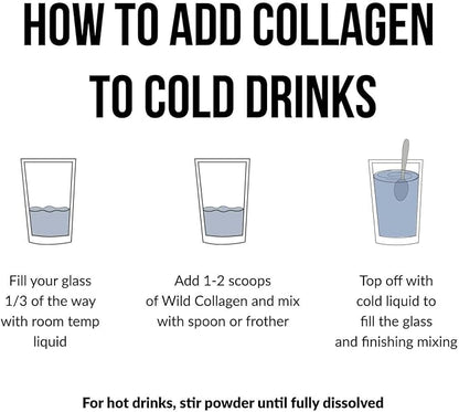 Wild Collagen Peptides Powder (16 oz)