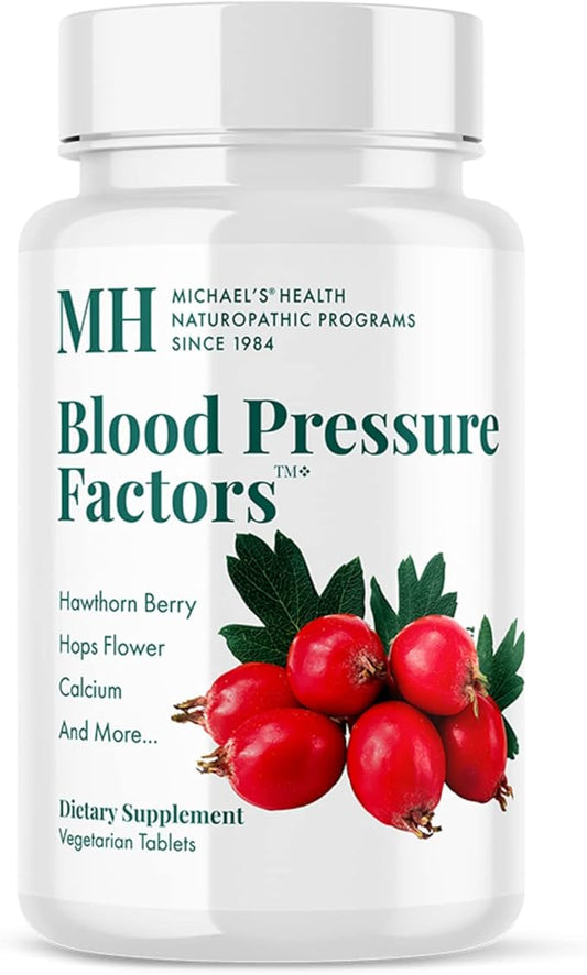 Michael's Health Naturopathic Programs Blood Pressure Factors 90 Vegetarian 30 Servings