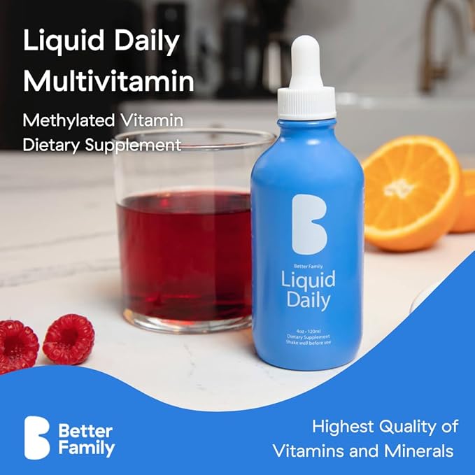 Better Family - Liquid Daily Multivitamin 4oz (120 (120 ml)