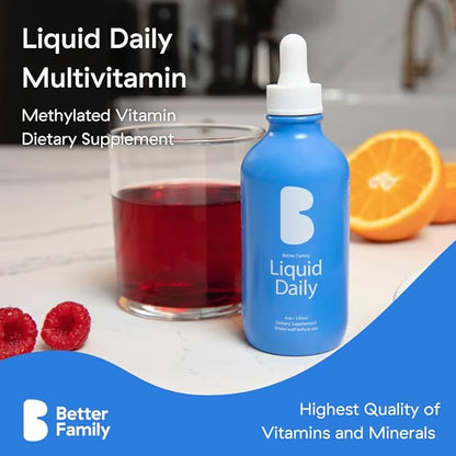 Better Family - Liquid Daily Multivitamin 4oz (120 (120 ml)
