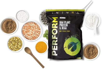 Vivo life Perform Vegan Protein Powder, (532 g 1))