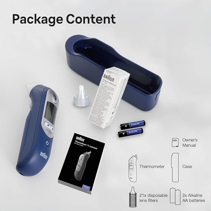 Braun ThermoScan 7+ Connect Digital Ear Thermometer 1 Brand