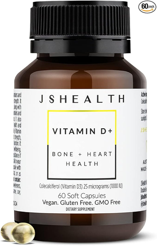 JSHealth Vitamin D3 1000iu Supplement