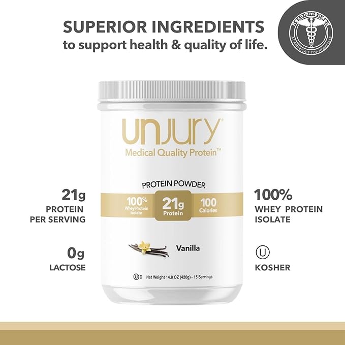 Whey Protein Powder 21g 100% 100% Whey 15 Servings