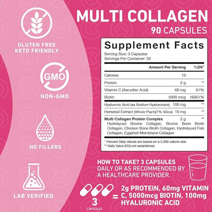 Collagen Peptides Capsules (30 Day