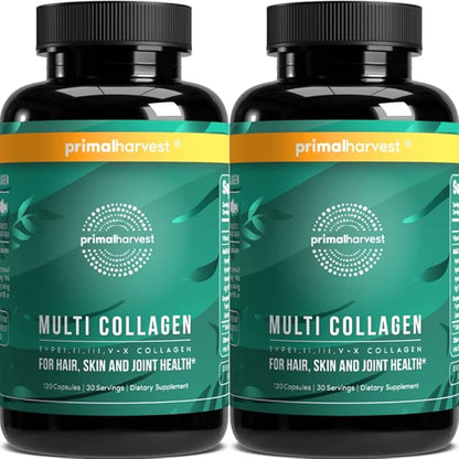 Primal Harvest 2 Pack, Multi Collagen 120 Capsules