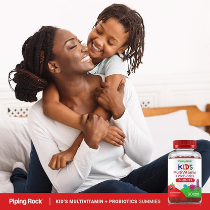Piping Rock Kids Multivitamin and Probiotic 90 Gummies