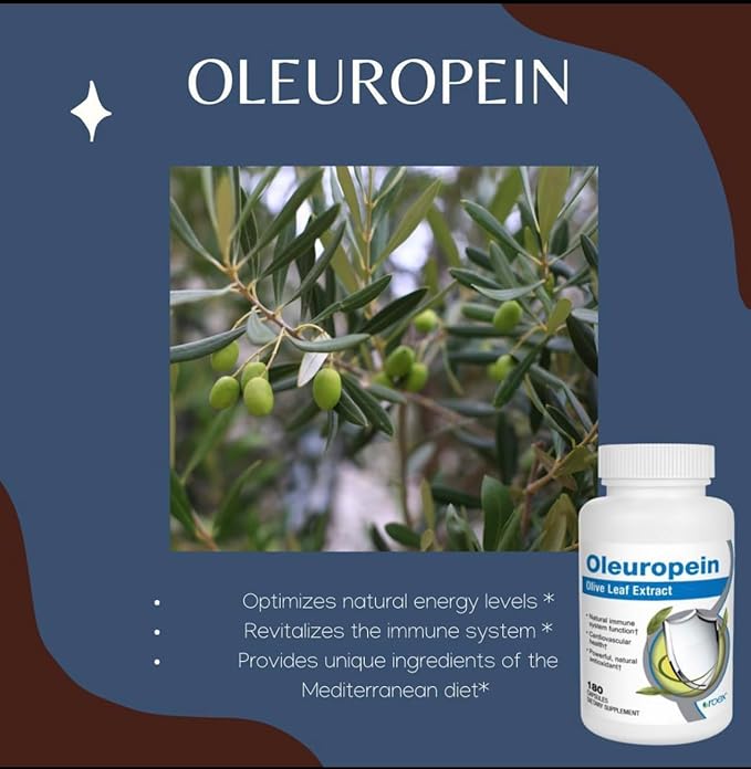 Roex Vitamins | Oleuropein Olive Leaf 180 Count