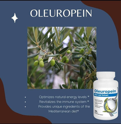 Roex Vitamins | Oleuropein Olive Leaf 180 Count