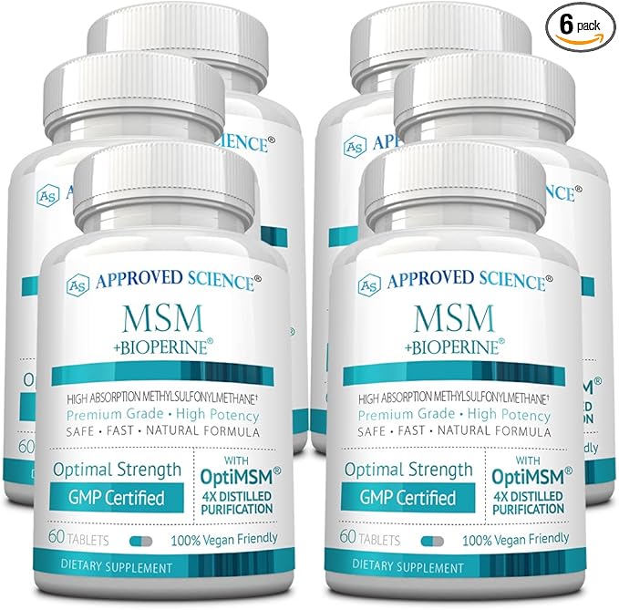 Approved Science MSM 2000 mg 360 Tablets
