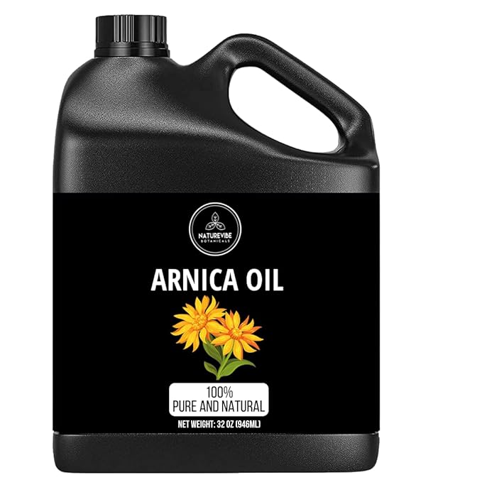 Naturevibe Botanicals Arnica Oil 32 Ounces 100% Pure