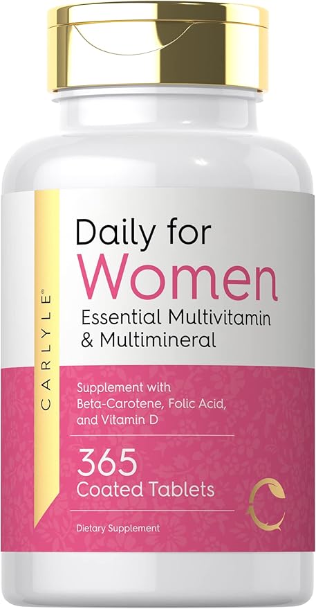 Carlyle Women's Daily Multivitamin 365 Tablets