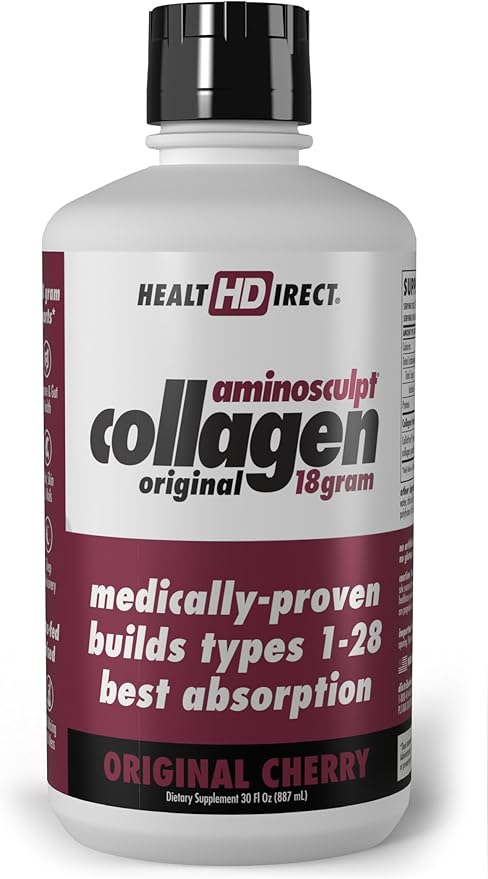HEALTH DIRECT – AminoSculpt Liquid Collagen 30 Fl 18 Grams