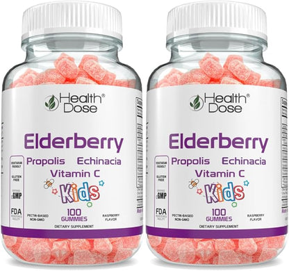 Elderberry Sambucus Gummy Vitamins Kids 100 2