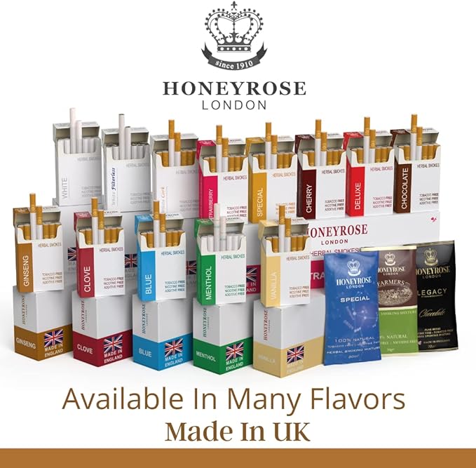 Honeyrose Ginseng - Tobacco & Nicotine