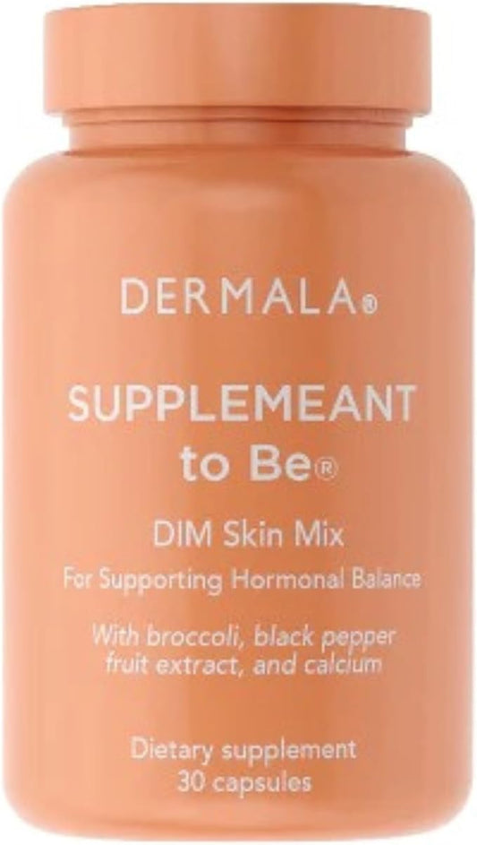 DIM Skin Mix Acne Supplement | Supporting Hormonal Balance and Estrogen Metabolism for Men & Women | Clear Blemish-Free Radiant Healthy Skin | Help Treat Breakouts with Diindolylmethane (DIM)