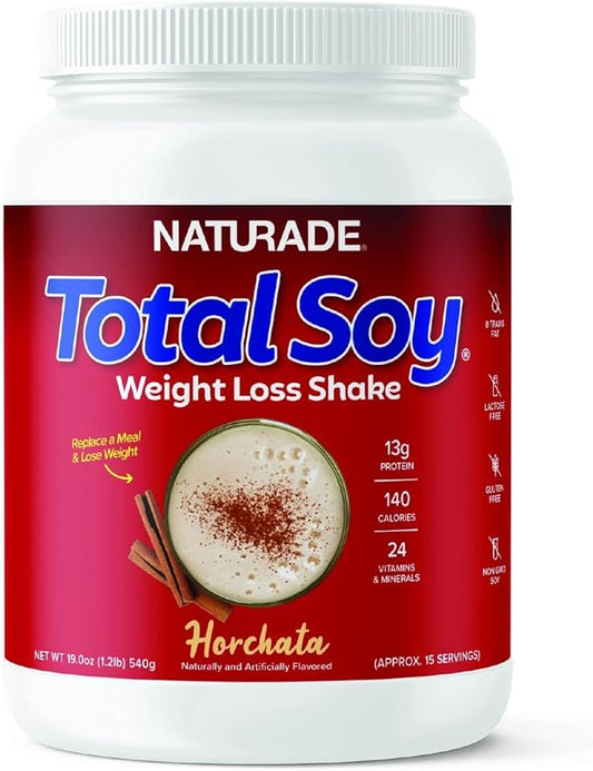 Naturade Total Soy Protein Powder 13g Plant 140 Calories (15 Servings)