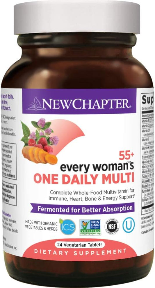 New Chapter Multivitamin for Women 50 Plus 55+ with 24 ct
