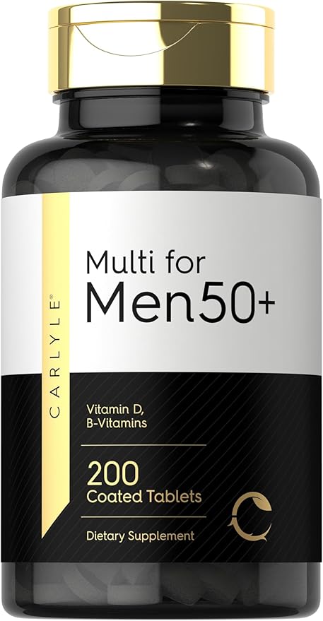 Carlyle Multivitamin for Men Over 50 Plus 200 Count