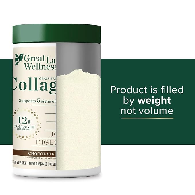 Great Lakes Wellness Collagen Peptides Powder 10 oz