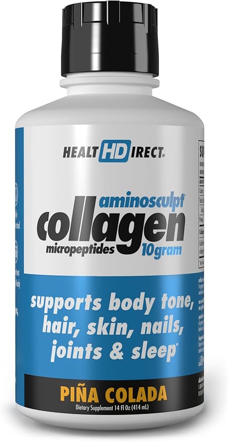 HEALTH DIRECT – AminoSculpt Liquid Collagen 14 FL 14 Servings 10 Grams