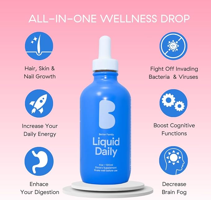Better Family - Liquid Daily Multivitamin 4oz (120 (120 ml)