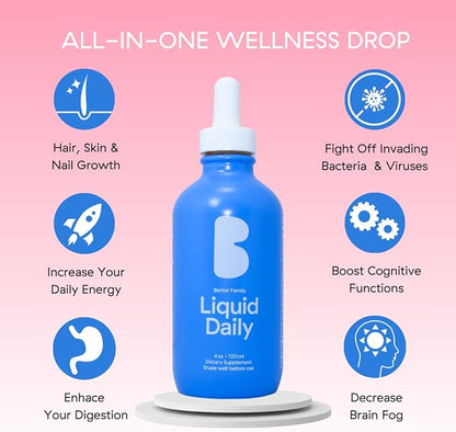 Better Family - Liquid Daily Multivitamin 4oz (120 (120 ml)